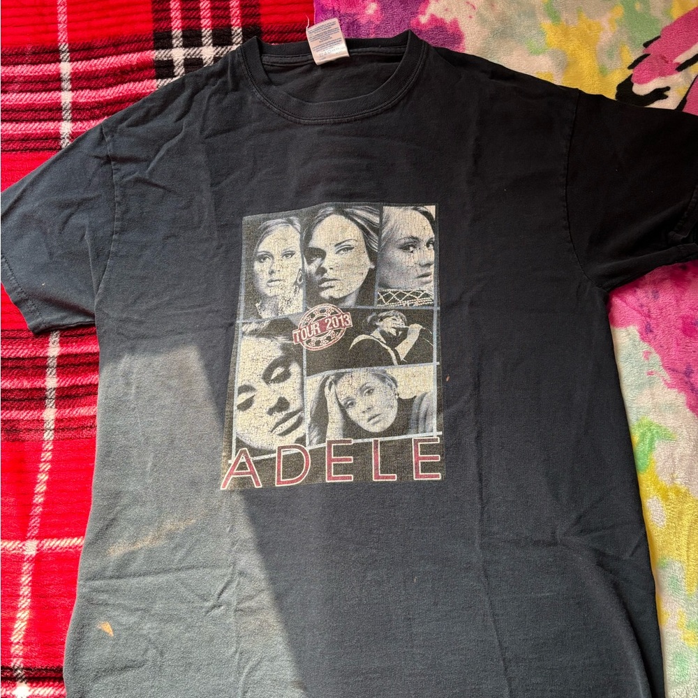 2013 adele tour tshirt